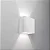 Arandela Inside Retangular Branca 1x40w 9553bt New Line - Imagem 1