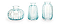 KIT VASO EM VIDRO - 15408 - Imagem 2