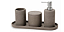 KIT EM CIMENTO PARA BANHEIRO - 4 PCS - 15735 - Imagem 4