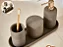 KIT EM CIMENTO PARA BANHEIRO - 4 PCS - 15735 - Imagem 1