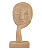 ESCULTURA FACE EM POLIRRESINA - 17504 - Imagem 2