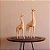 ESCULTURA GIRAFA EM POLIRRESINA P - 13911 - Imagem 1