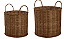 KIT CESTO EM RATTAN - 18563 - Imagem 3