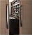 PUXADOR DUPLO TREVI - AÇO INOX - ARCHI - Imagem 1