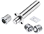 PIVOT INVISÍVEL (INOX 202 ESCOVADO) - ITALY - Imagem 1