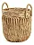 CESTO EM FIBRA NATURAL - 18341 P - Imagem 1