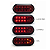 Par De Lanternas De Led Branca Cristal Para Carretinha - Imagem 3