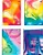 CADERNO 10 MATERIAS C/ 160 FOLHAS ENERGY COLORS JANDAIA - Imagem 1