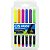 CANETA PINCEL BRUSH AQUARELAVEL 6 CORES NEON CIS - Imagem 1