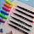 CANETA PINCEL BRUSH AQUARELAVEL 6 CORES NEON CIS - Imagem 2