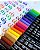 CANETA PINCEL BRUSH AQUARELAVEL CORES QUENTES CIS - Imagem 2