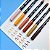 CANETA PINCEL BRUSH AQUARELAVEL 6 CORES PELE CIS - Imagem 2