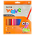 LÁPIS DE COR 24 CORES WAVE BAZZE - Imagem 1