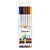 CANETA FINE MARKER 6 CORES BASICA 1.0 BRW - Imagem 1