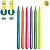 CANETA HIDROCOR 06 CORES NEON VAI E VEM FABER CASTELL - Imagem 2
