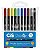 CANETA PINCEL BRUSH DUAL TIP 10 CORES CIS - Imagem 1