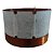 Kit 6 Unidades - Bobina Para Alto Falante 99/00 60x25 Fio CCAW 8 ohms Ancorado Superior e Inferior - Imagem 1