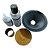 Kit Som Automotivo 8 Polegadas - 12-Cone, 12 Centragem, 12 Bobina + Cola preta e ativador - Imagem 1