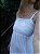 Vestido branco longo com laise alças - Imagem 3