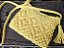 Bolsa macramê amarelo boho praia - Imagem 2