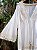 Vestido boho chic gênova bordado branco franjas - Imagem 4