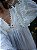Vestido boho chic gênova bordado branco franjas - Imagem 3
