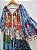 Vestido boho chic indiano babado - Imagem 6