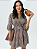 Vestido boho indiano curto babado - Imagem 1