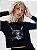 Moletom blusa místico feminino Gato - Imagem 1