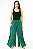 Calça algodão feminina envelope bordada indiana - Imagem 1