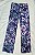 Calça veludo molhado floral boho chic - Imagem 2