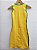 Vestido canelado regata copa amarelo - Imagem 3
