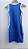 Vestido canelado regata copa azul - Imagem 2