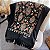 Pashmina bordada flores xale casaco cachecol boho - Imagem 1