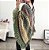 Poncho pala lã boho chic fechado - Imagem 2