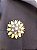 Broche boho floral zircônia - Imagem 2