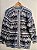 Agasalho cardigan peruano unissex lhama - Imagem 4