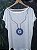 T-Shirts camiseta feminina mística yoga gato kombi filtro dos sonhos devore hippie. - Imagem 1