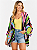 Quimono kaftan tropícal - Imagem 1
