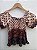 Blusa cropped hippie lástex - Imagem 4