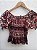 Blusa cropped hippie lástex - Imagem 4