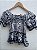 Blusa cropped hippie lástex - Imagem 4