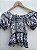 Blusa cropped hippie lástex - Imagem 2