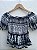 Blusa cropped hippie lástex - Imagem 4