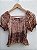 Blusa cropped hippie lástex - Imagem 4