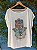 T-Shirts camiseta feminina mística yoga gato kombi filtro dos sonhos devore hippie. - Imagem 1