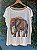 T-Shirts camiseta feminina mística yoga gato kombi filtro dos sonhos devore hippie. - Imagem 1