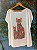T-Shirts camiseta feminina mística yoga gato kombi filtro dos sonhos devore hippie. - Imagem 1
