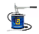 Bomba manual P/GraxaC/Recip.7KG 8522-G4 - 01.210.0300 - BOZZA - Imagem 2