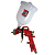 Pistola de Pintura MOD.HVLP (1.5MM) 600ML SGT-3013B - 0701301322 - SIGMA - Imagem 1